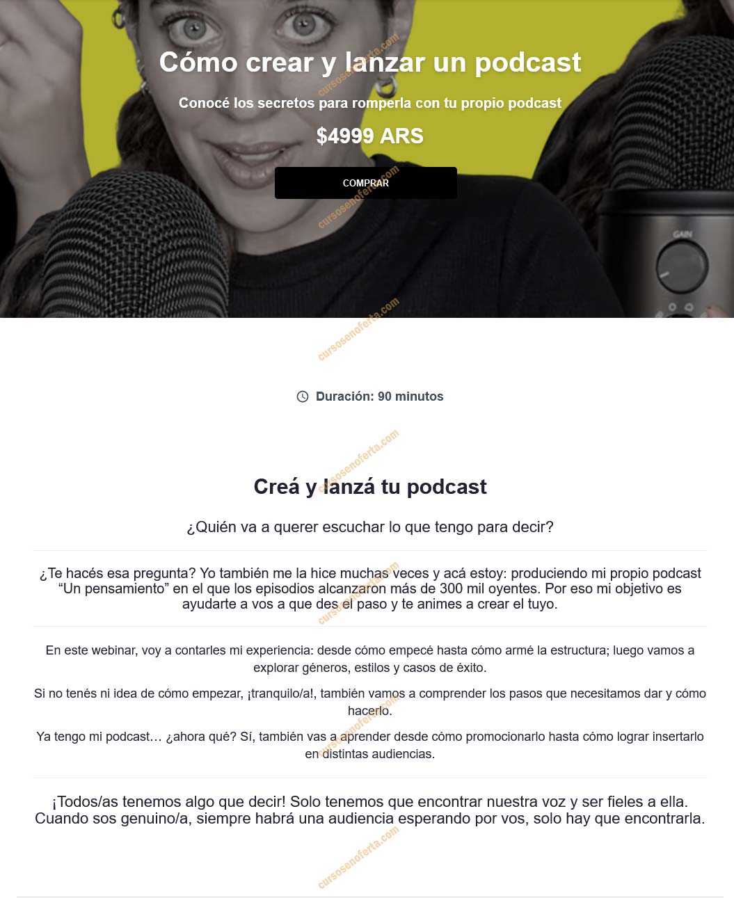 Cómo crear y lanzar un podcast - Mai Pistiner