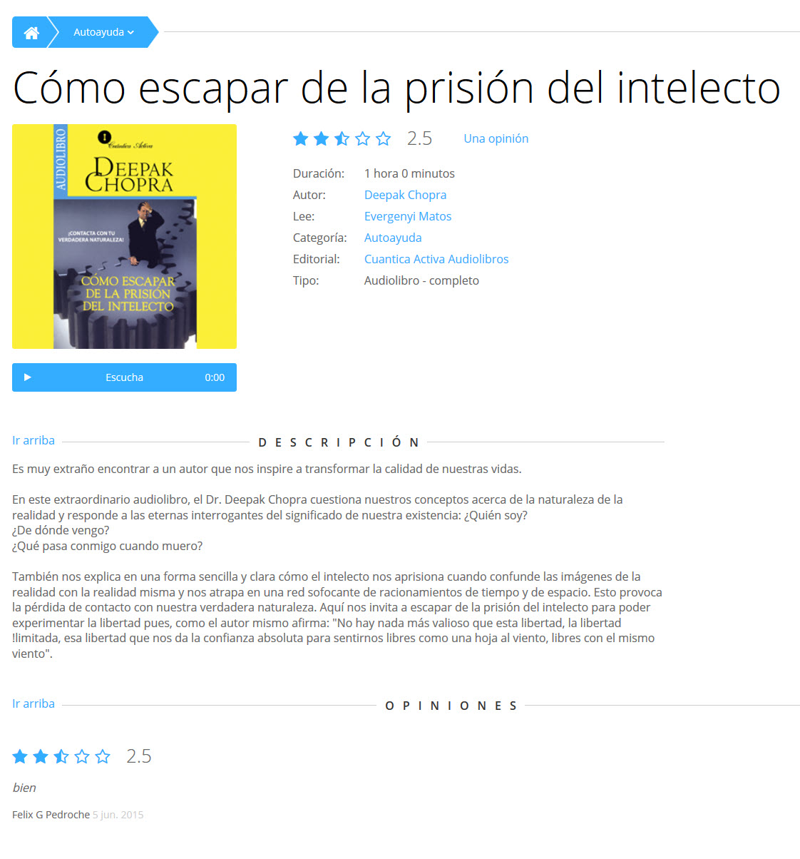 Como escapar de la prision del intelecto