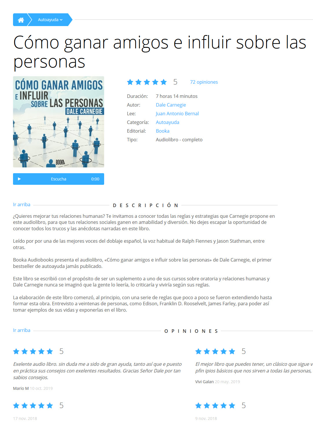 Cómo ganar amigos e influir sobre las personas