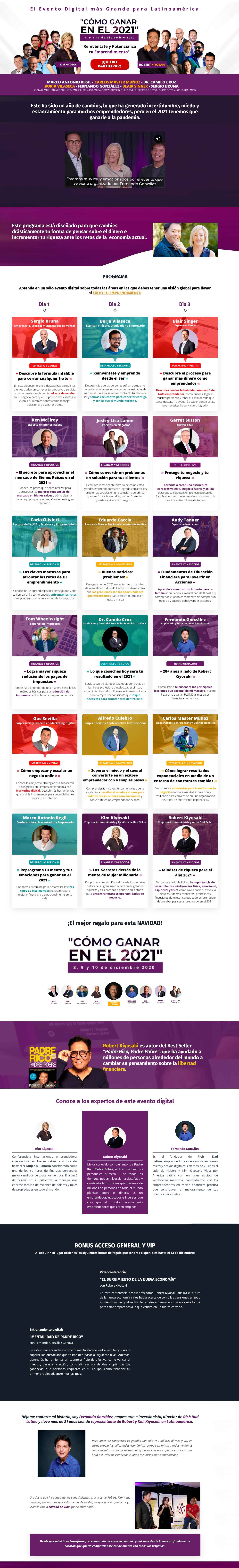 Cómo ganar en el 2021 - robert kiyosaki