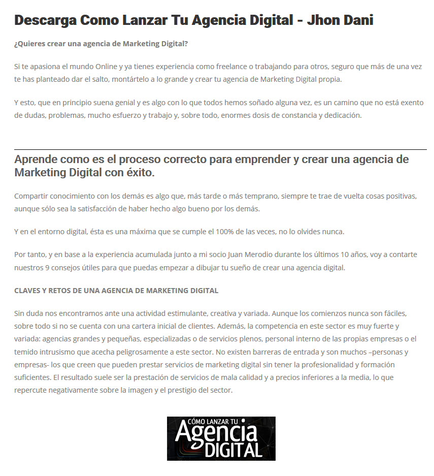 Cómo lanzar tu agencia digital
