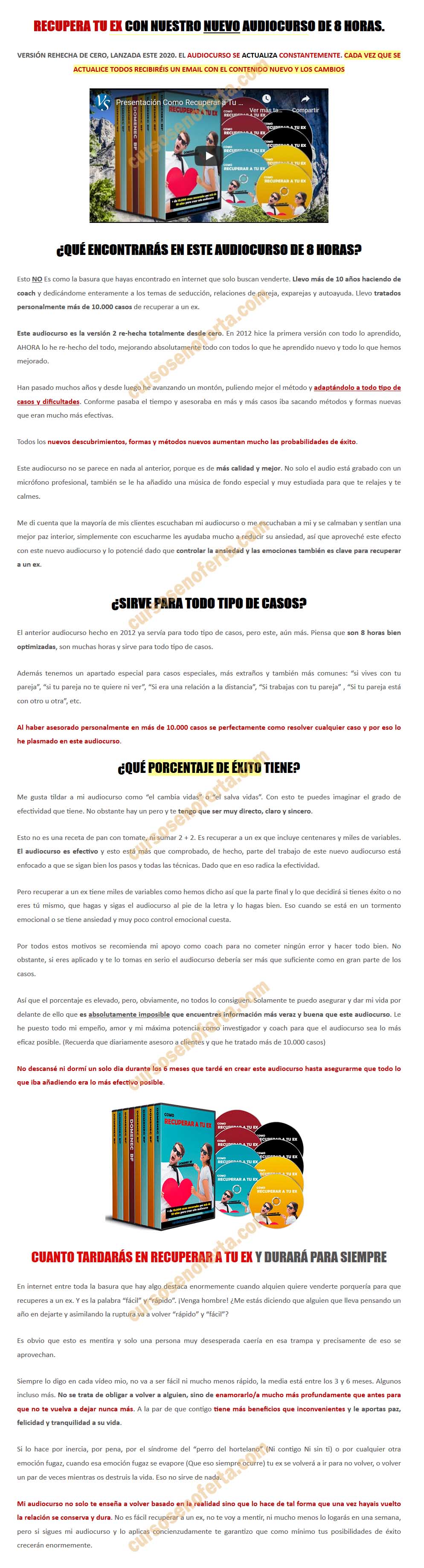 Cómo recuperar a tu ex - Verdadera Seducción