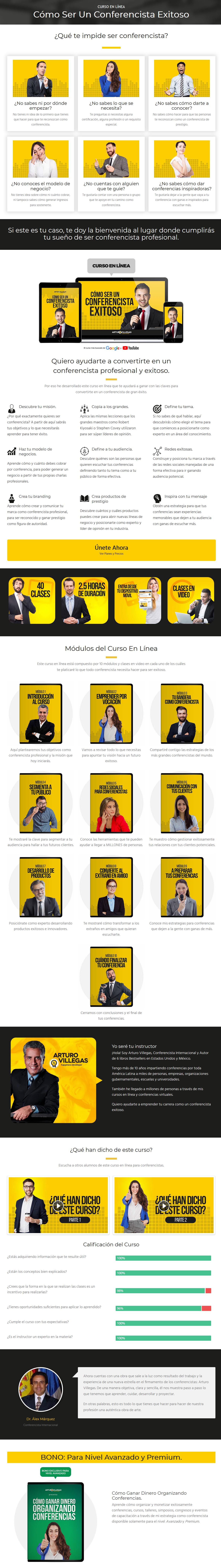 Cómo Ser un Conferencista Exitoso - Arturo Villegas