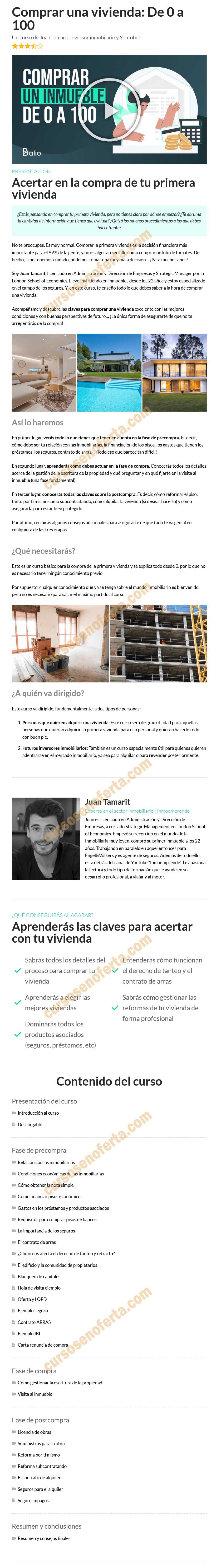 Comprar una vivienda de 0 a 100 - balio