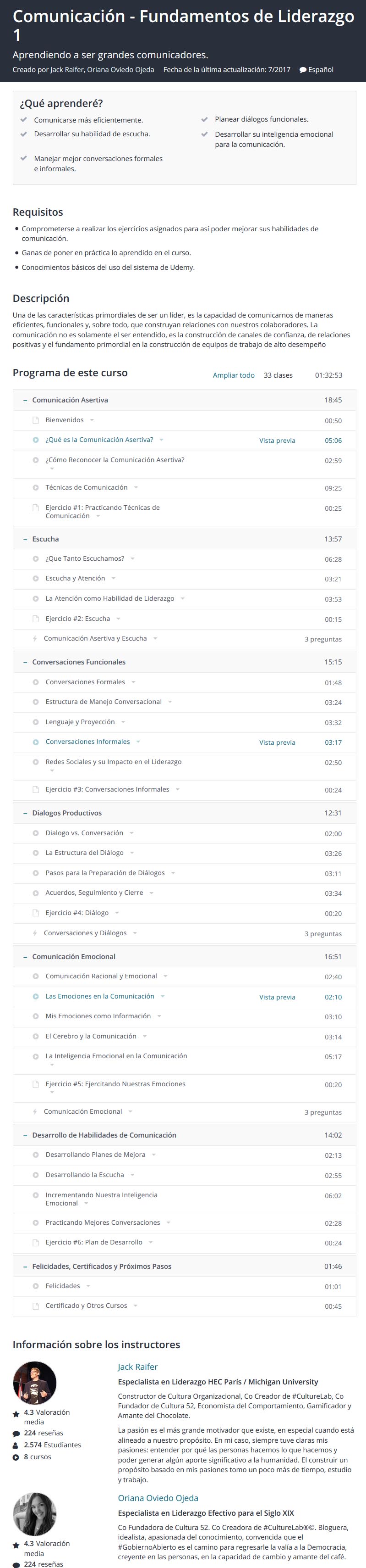 Comunicación Fundamentos de Liderazgo 1 - Jack Raifer