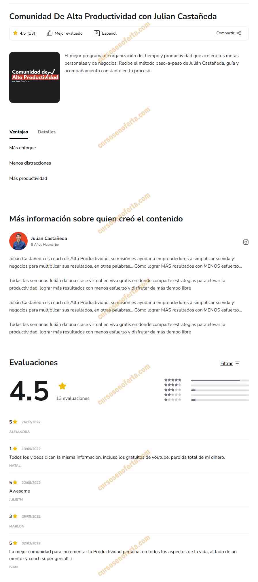 Comunidad de Alta Productividad (CAP) - julian castañeda