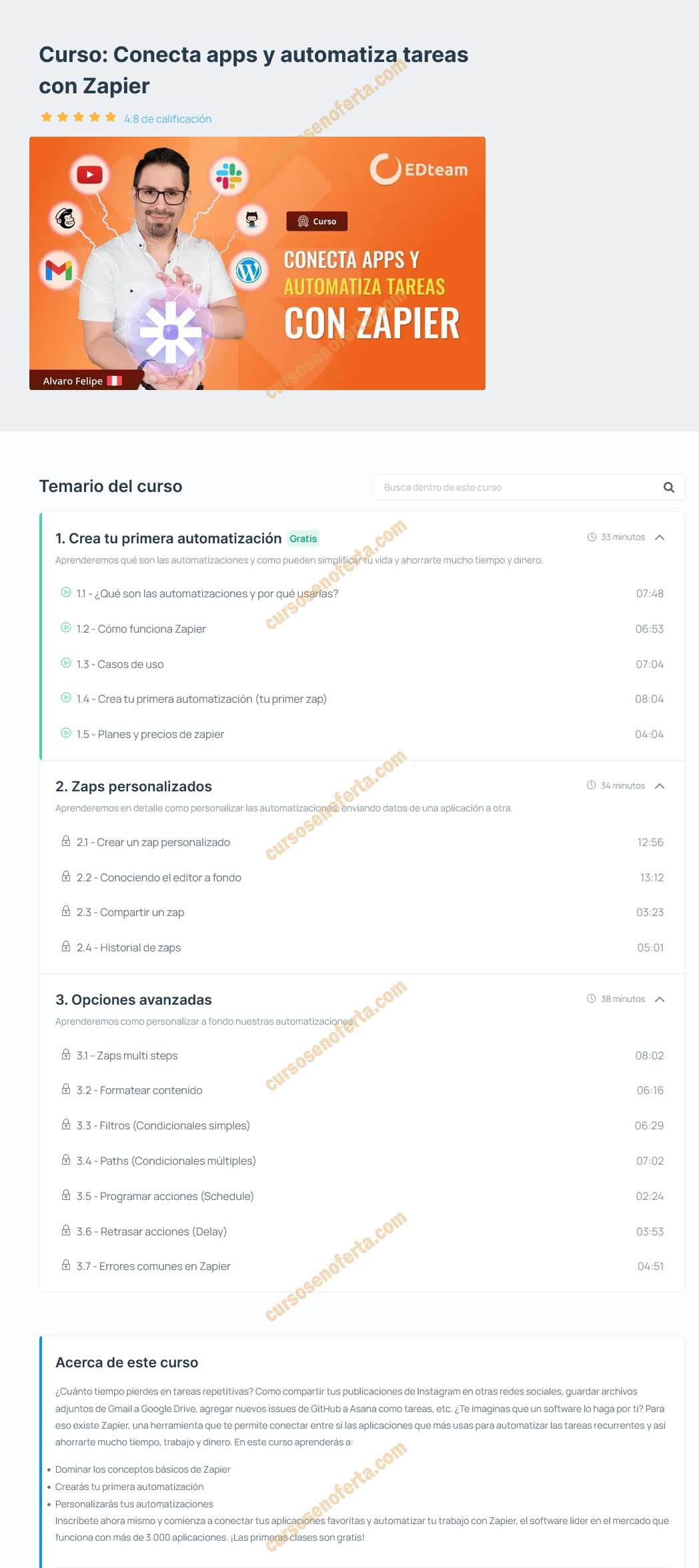 Conecta apps y automatiza tareas con Zapier