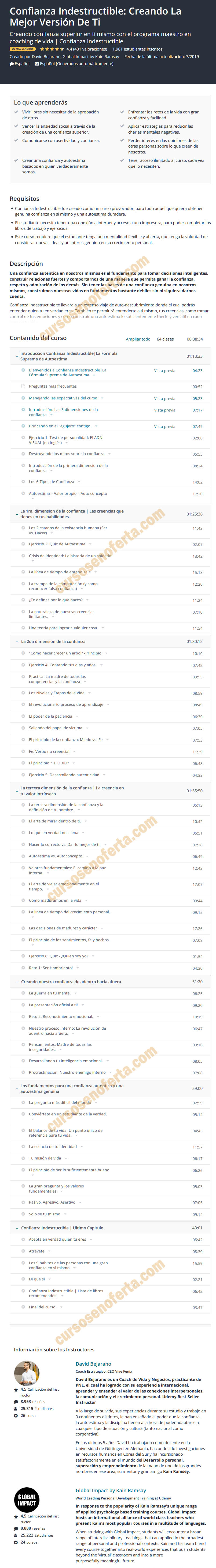 Confianza Indestructible: Creando La Mejor Versión De Ti