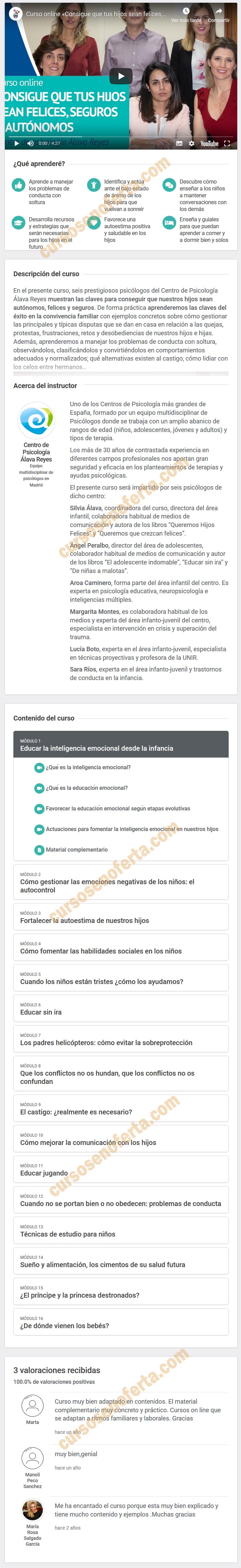 Consigue que tus hijos sean felices, seguros y autónomos 