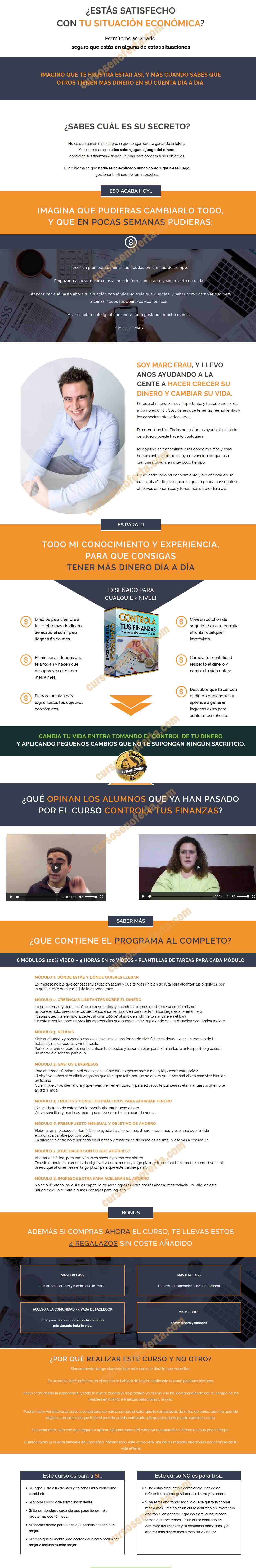 Controla tus finanzas - Marc Frau
