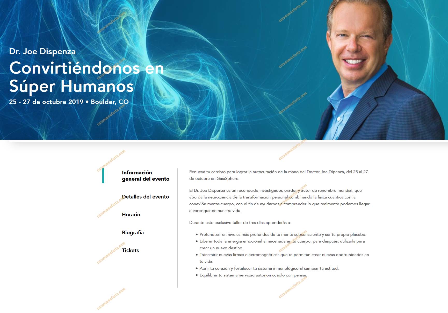Convirtiéndonos en Súper Humanos - Joe Dispenza