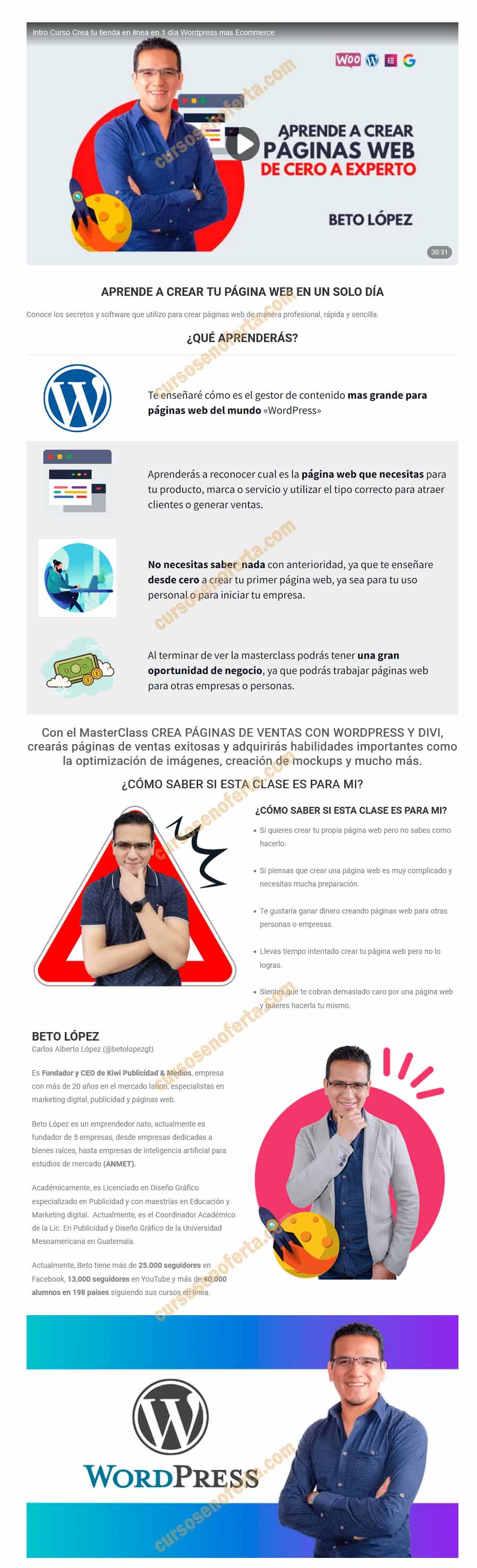 Crea páginas web desde cero - beto lopez