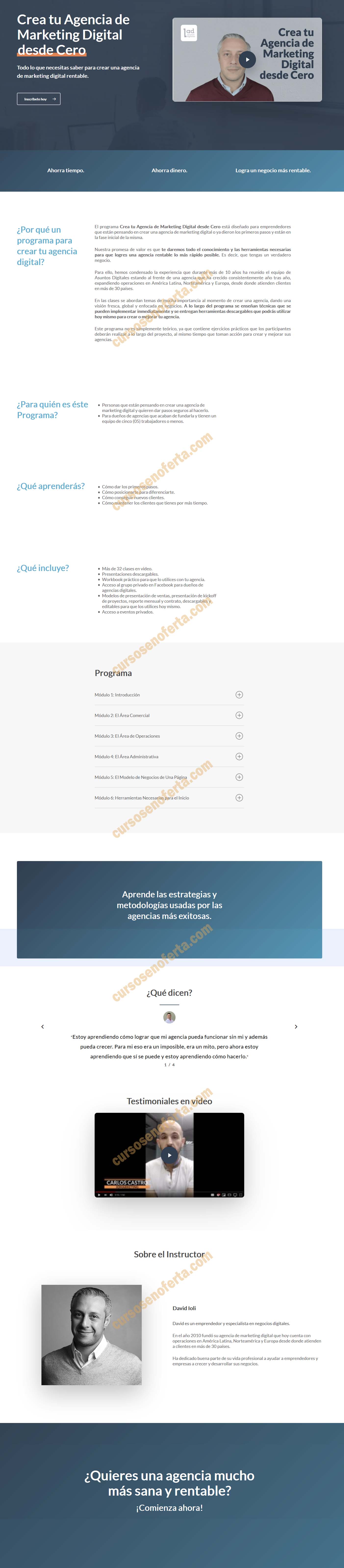 Crea tu agencia de marketing digital desde cero