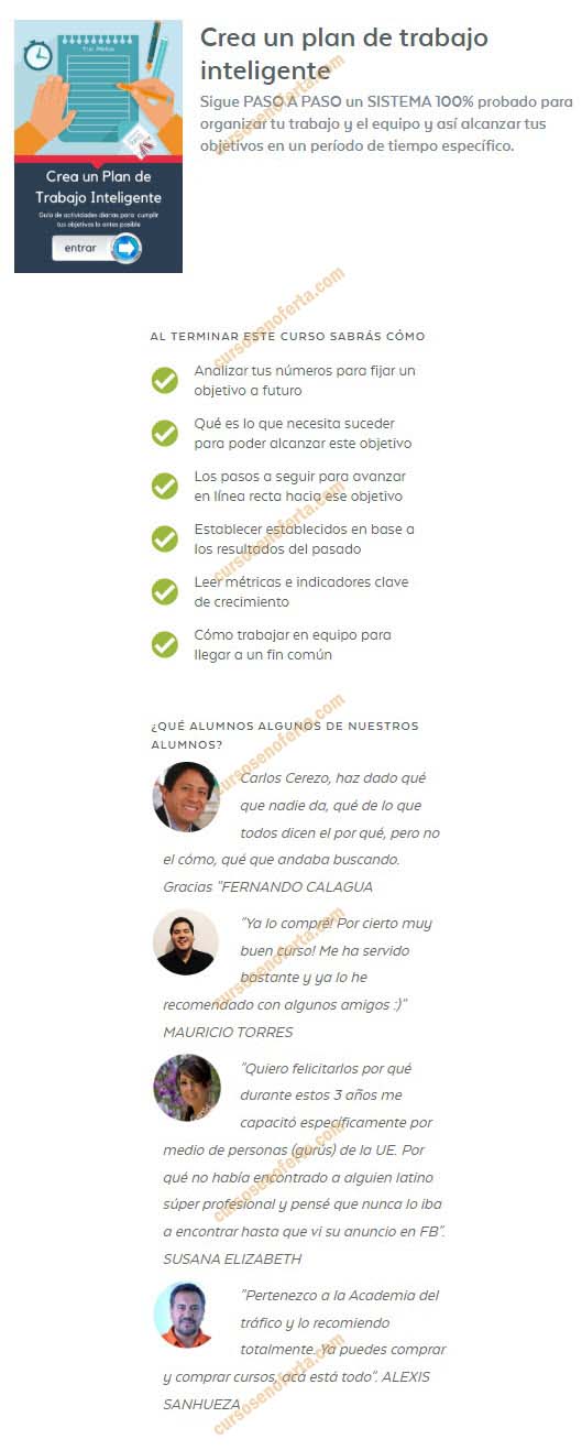 Crea un Plan de Trabajo Inteligente