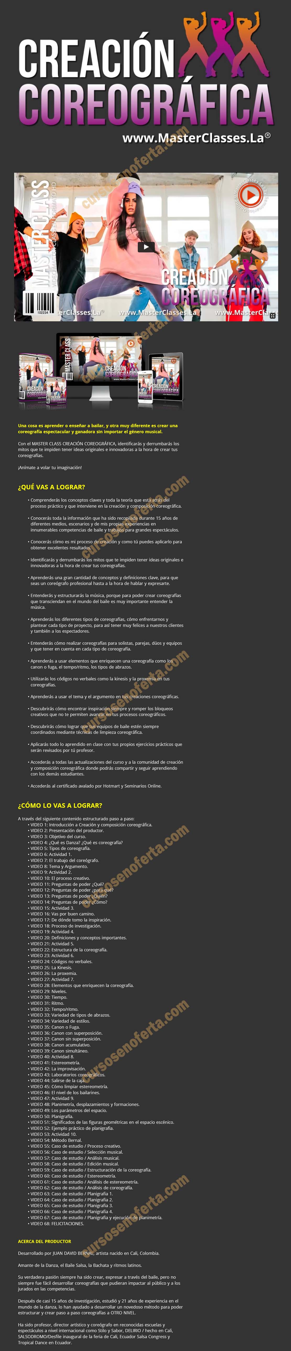Creación coreográfica