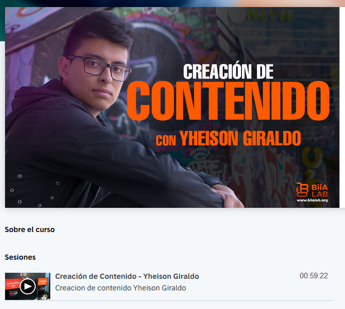 creación de contenido