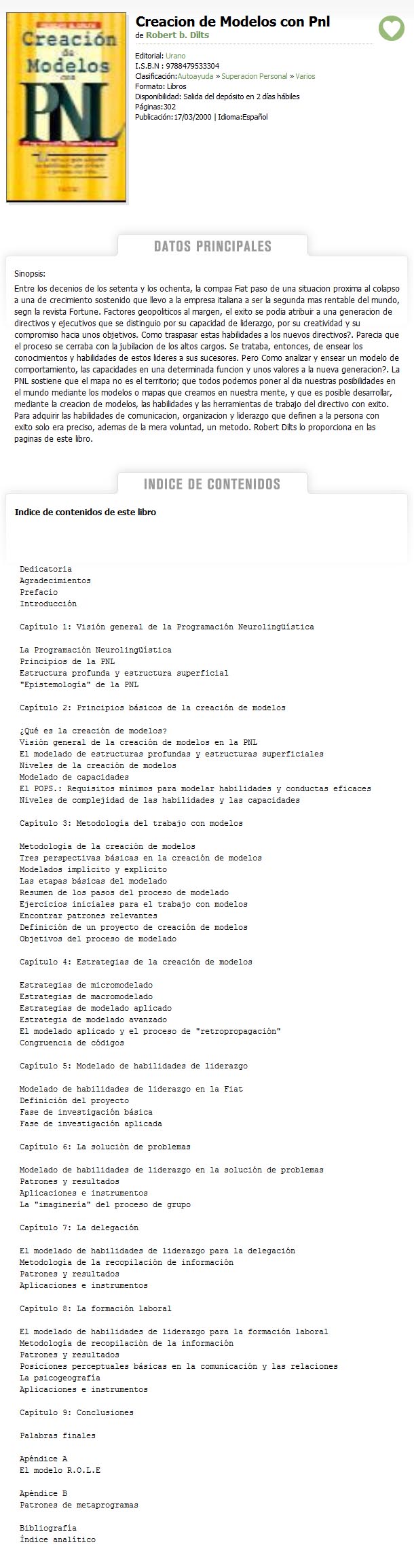 Creación de Modelos con PNL - robert dilts