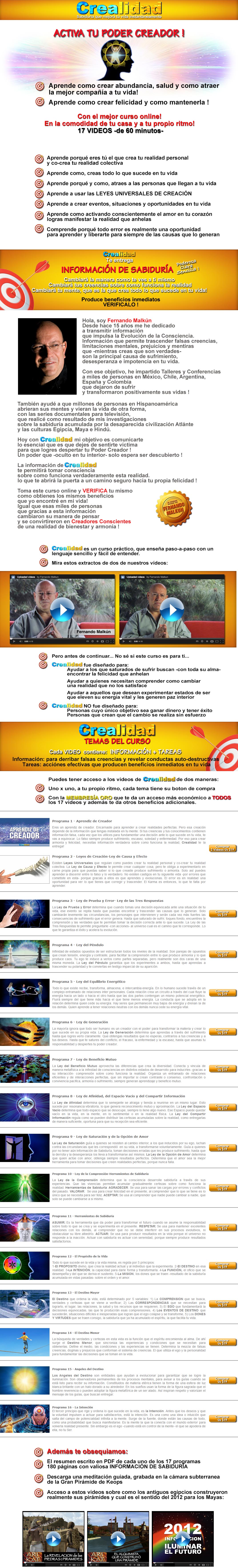 Crealidad - fernando malkun