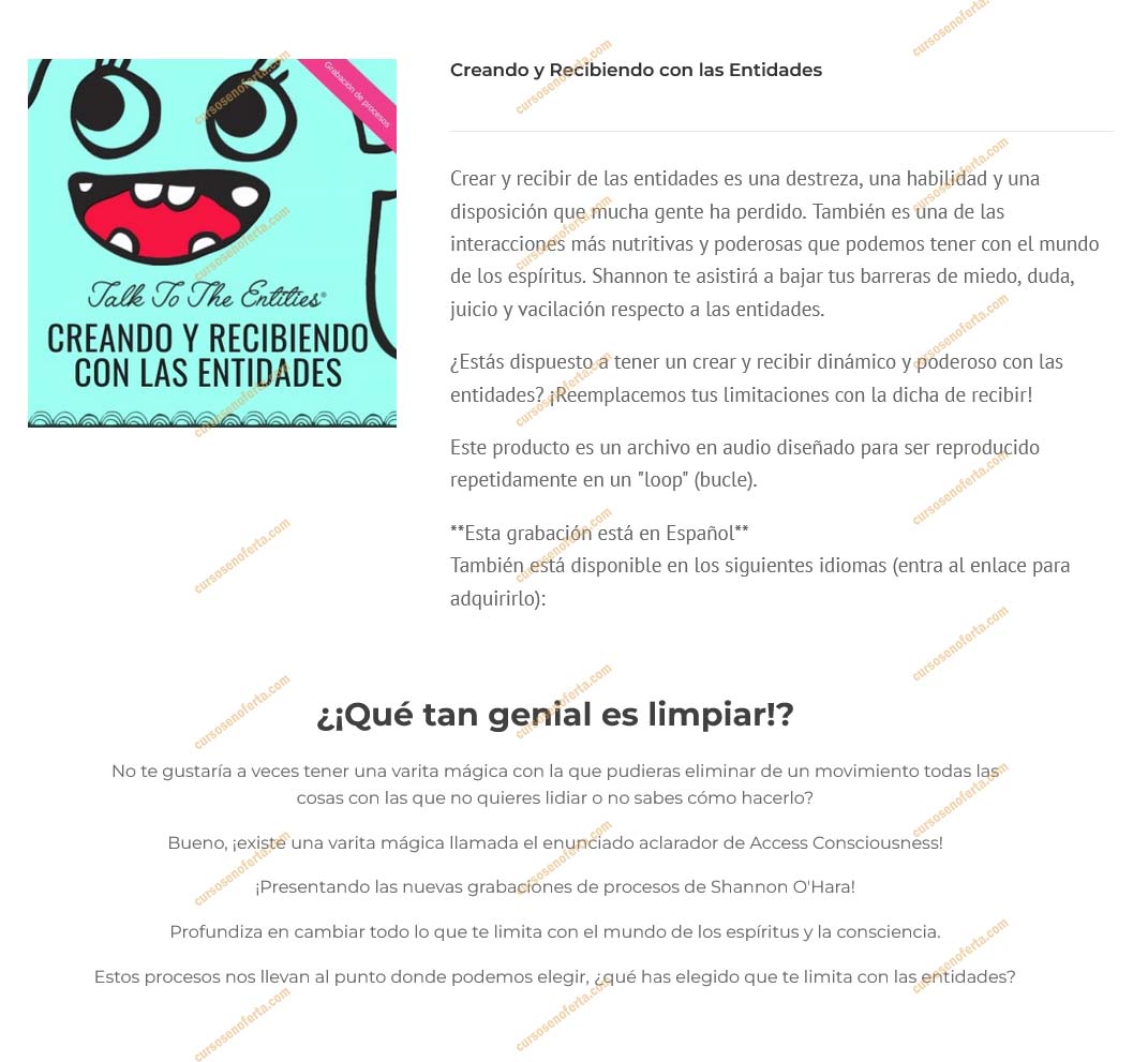Creando y recibiendo con las entidades