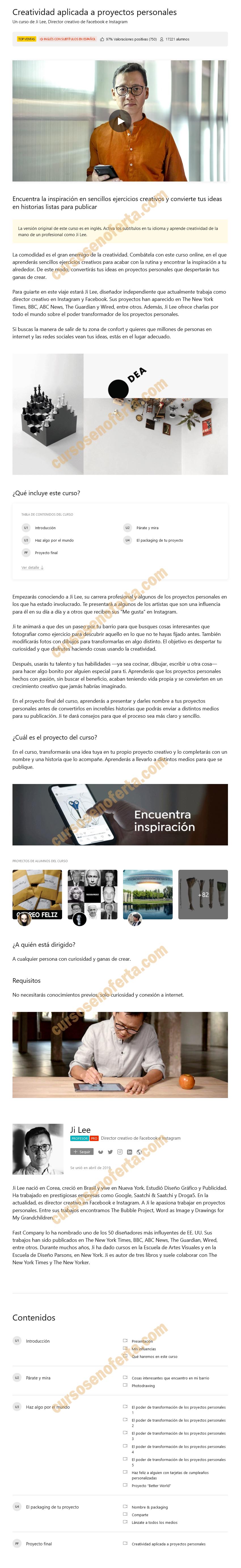 Creatividad aplicada a proyectos personales
