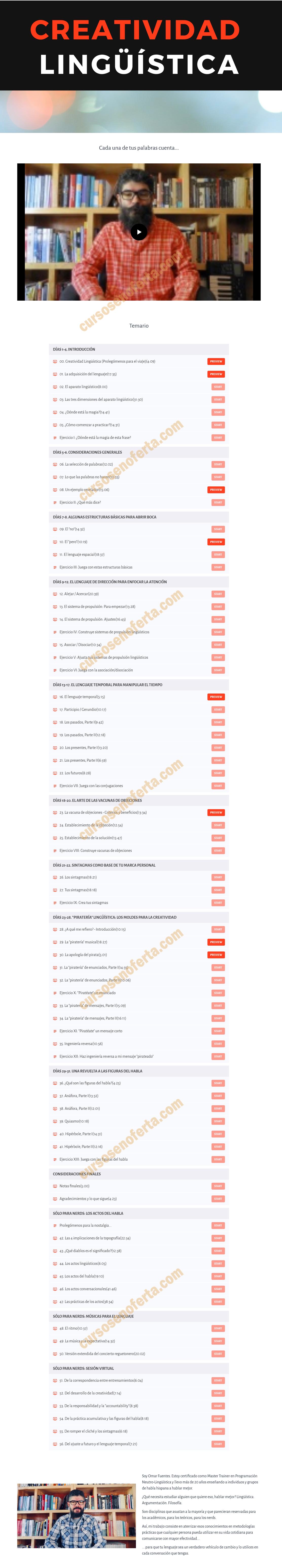 Creatividad linguística - omar fuentes