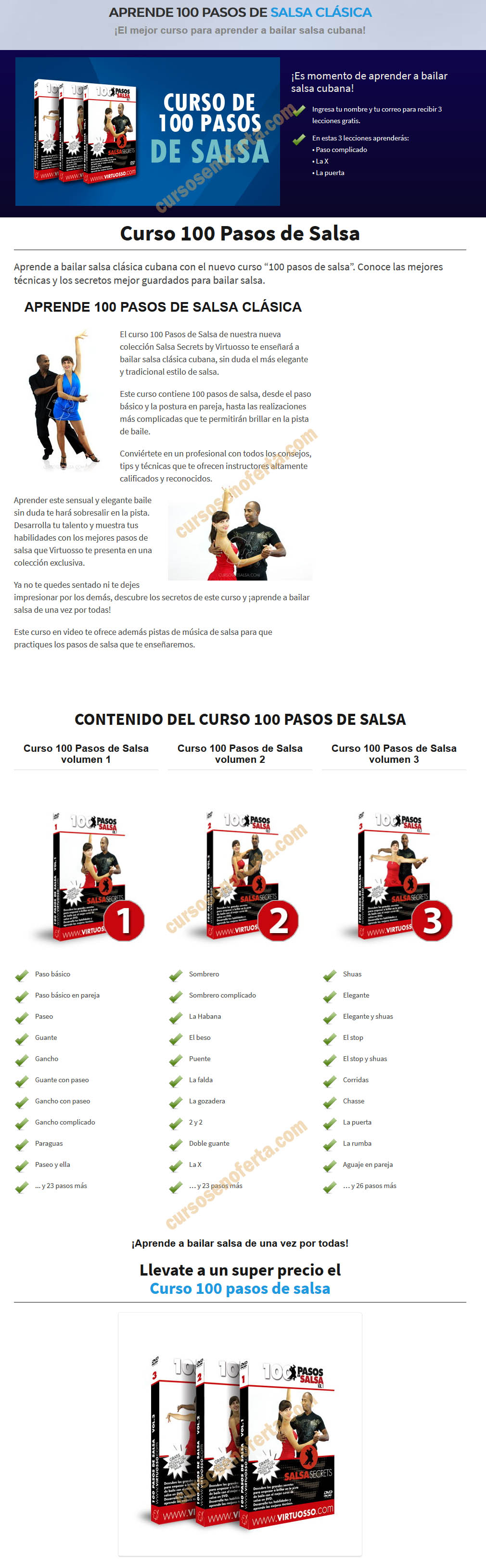 Curso 100 Pasos de Salsa