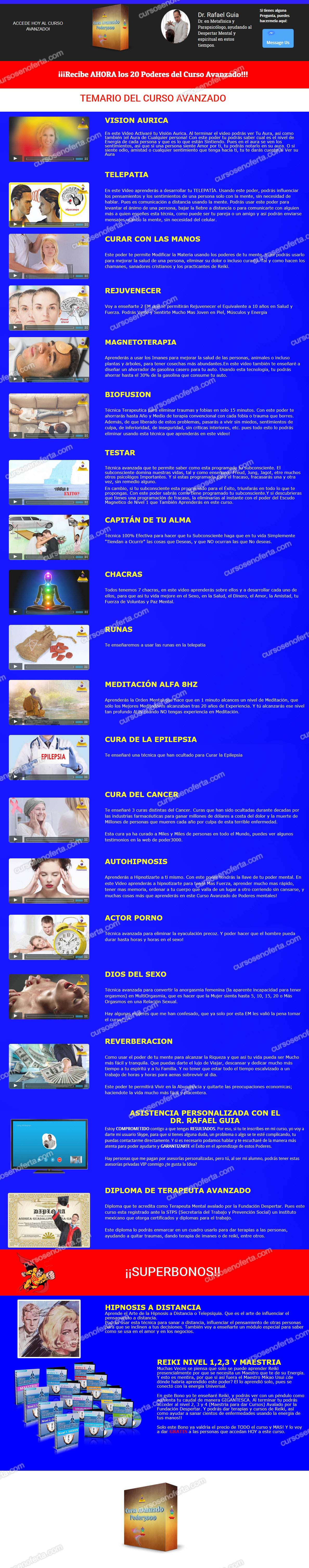 Curso Avanzado Poder 300 - rafael guia