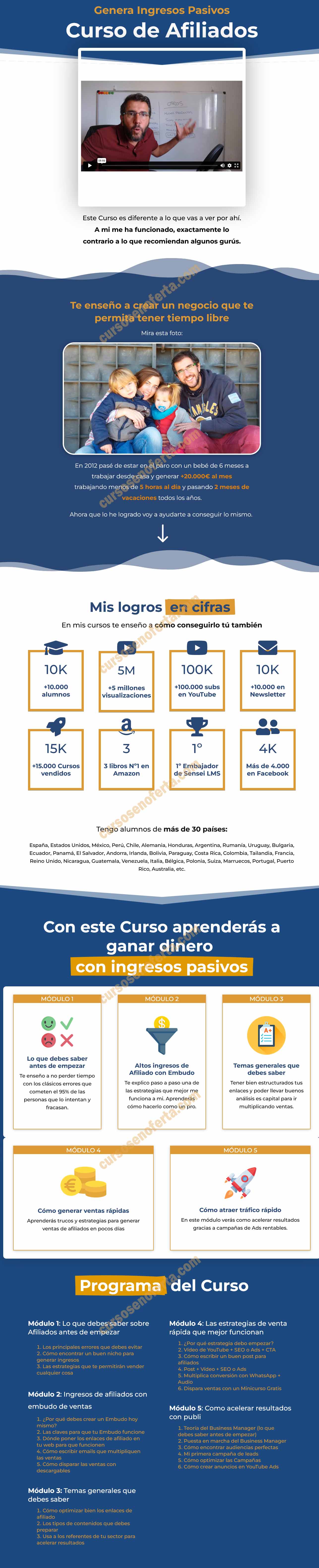 curso de afiliados - gonzalo de la campa