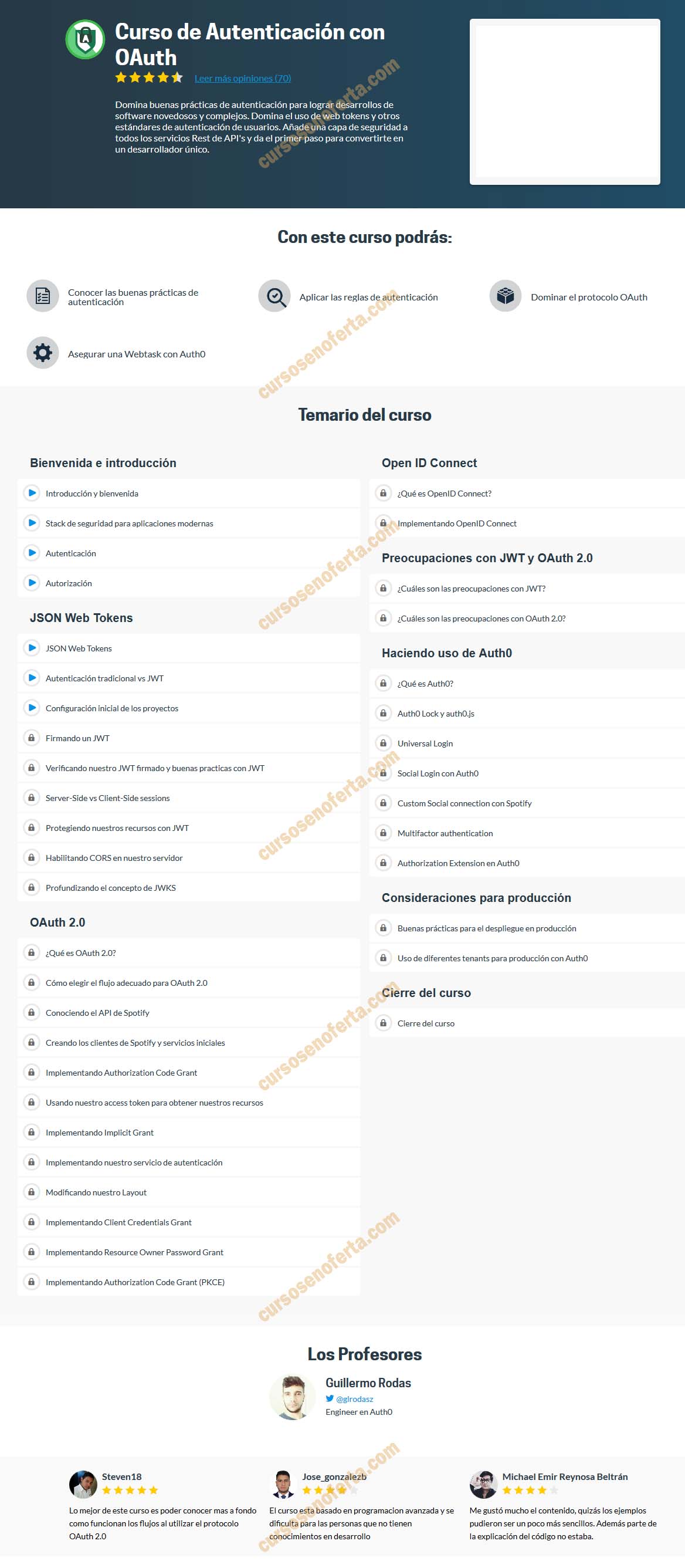 Curso de Autenticación con Oauth