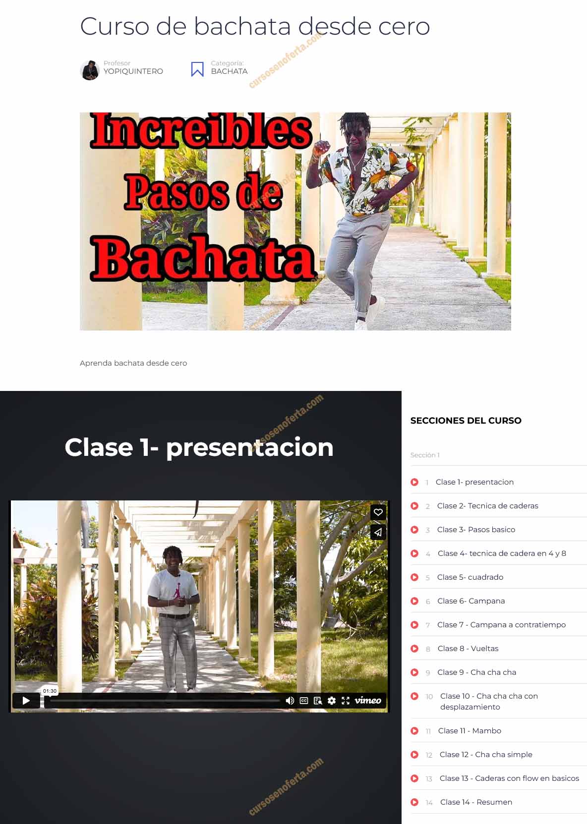 Curso de bachata desde cero - yopi quintero