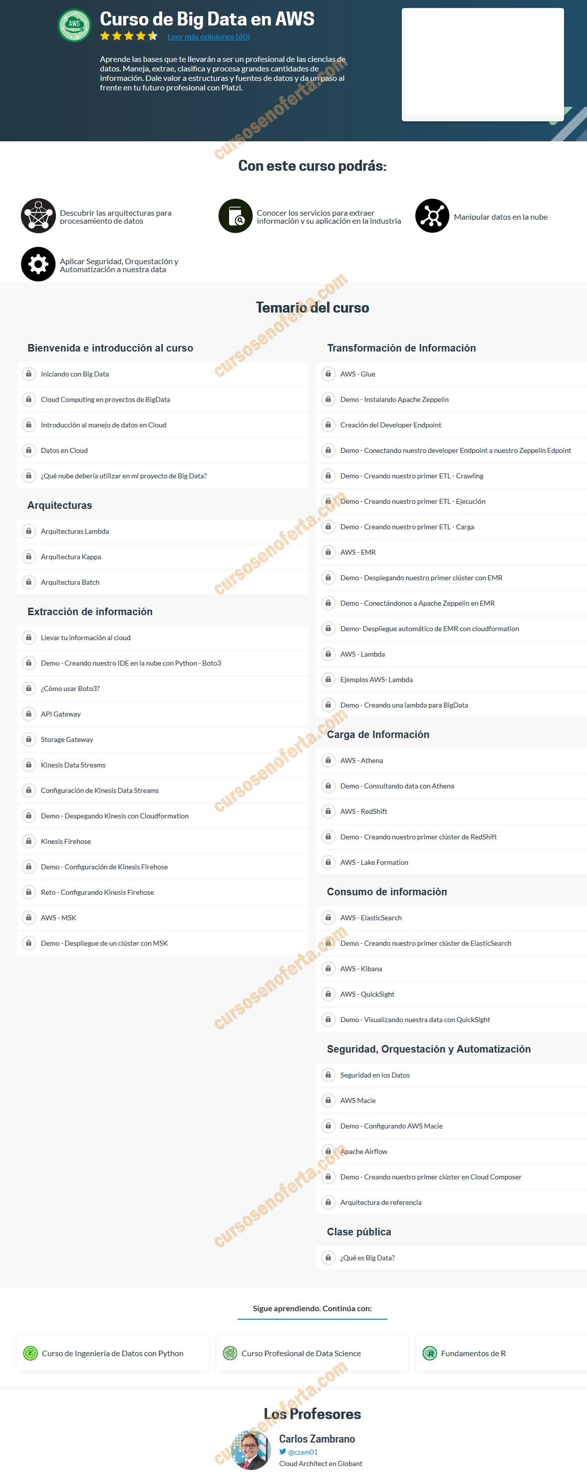 Curso de Big Data en AWS