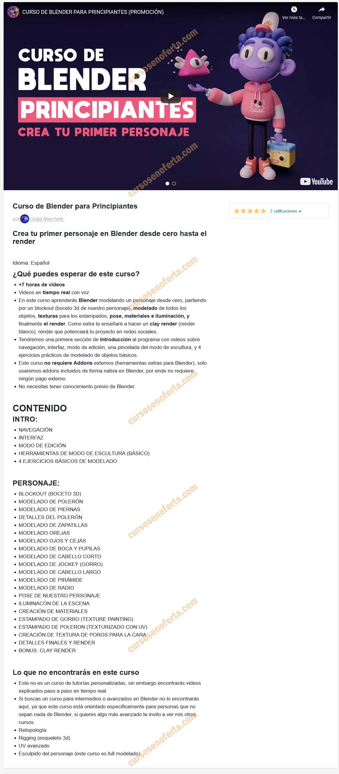 Curso de Blender para principiantes