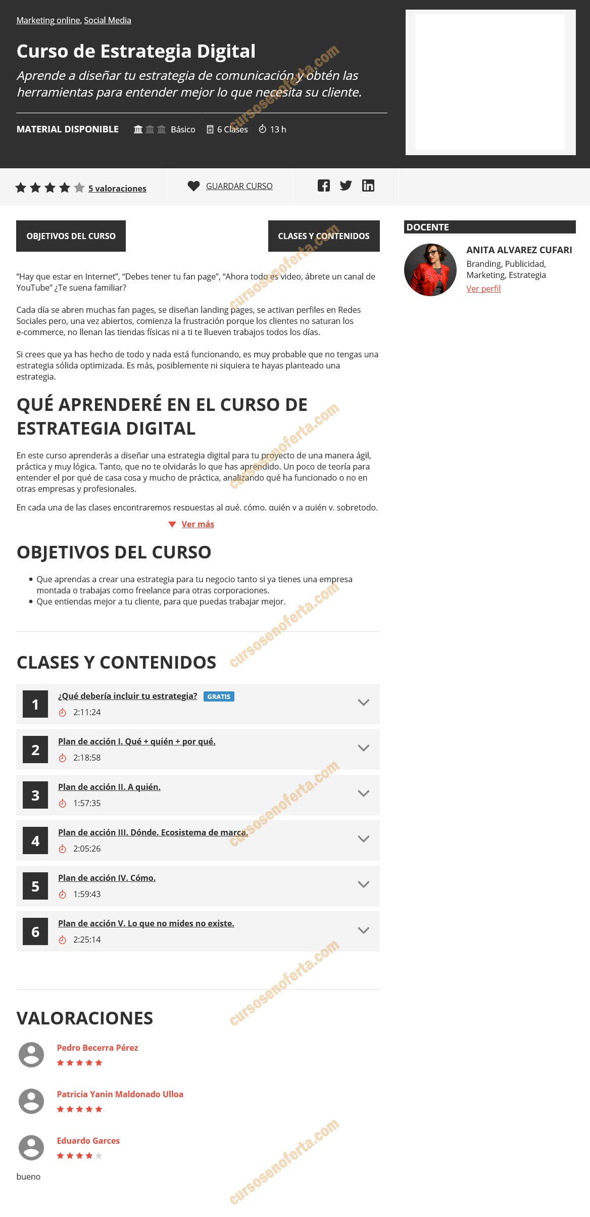 Curso de estrategia digital
