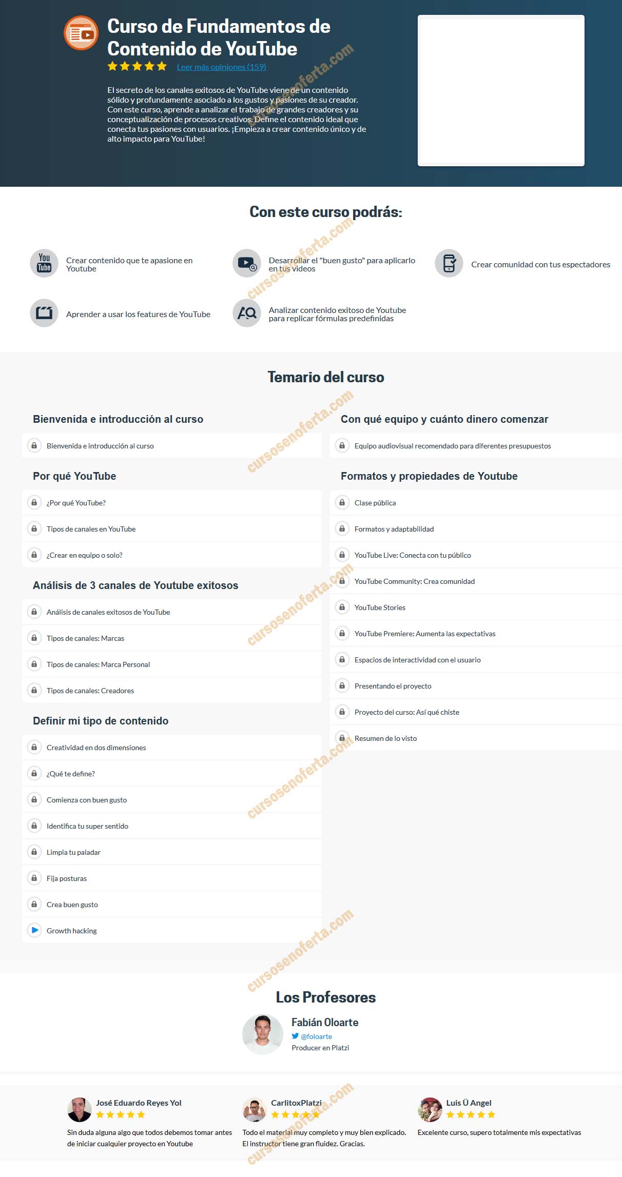 Curso de Fundamentos de Contenido de YouTube