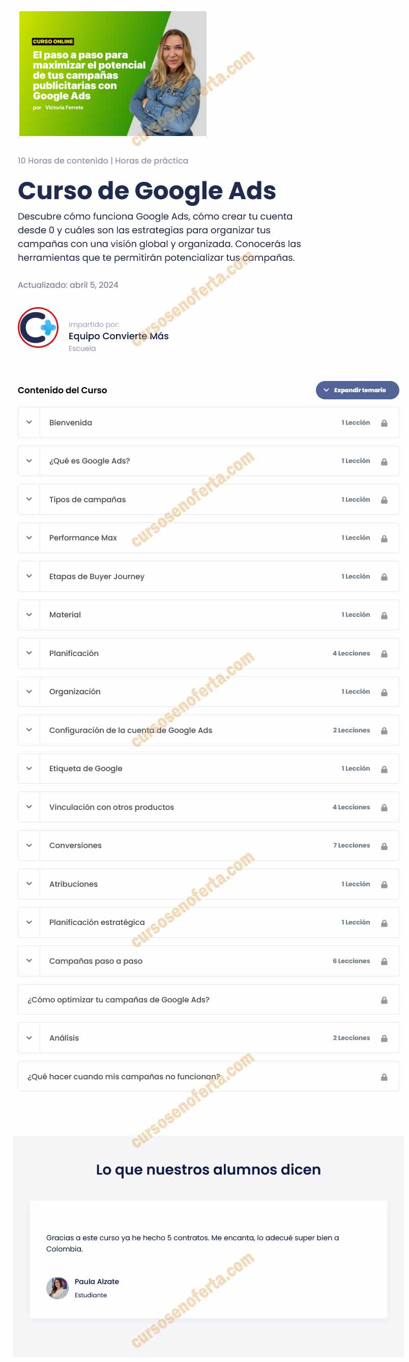 Curso de Google Ads - Convierte Más