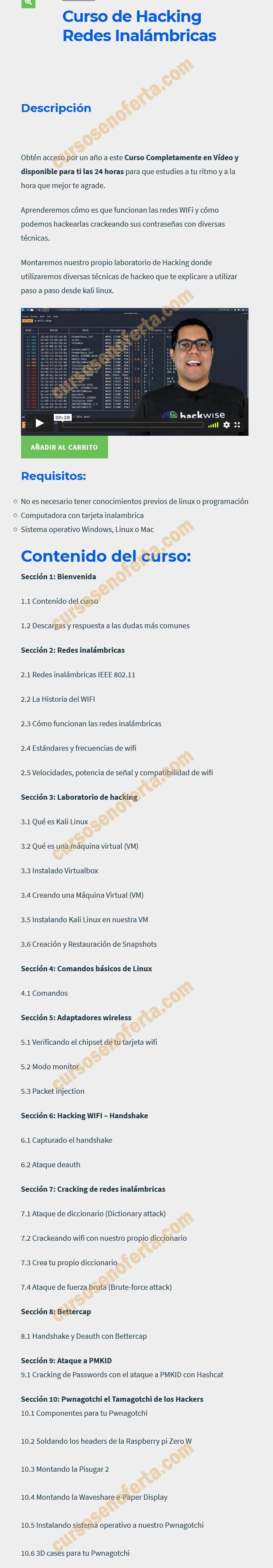 Curso de hacking redes inalámbricas