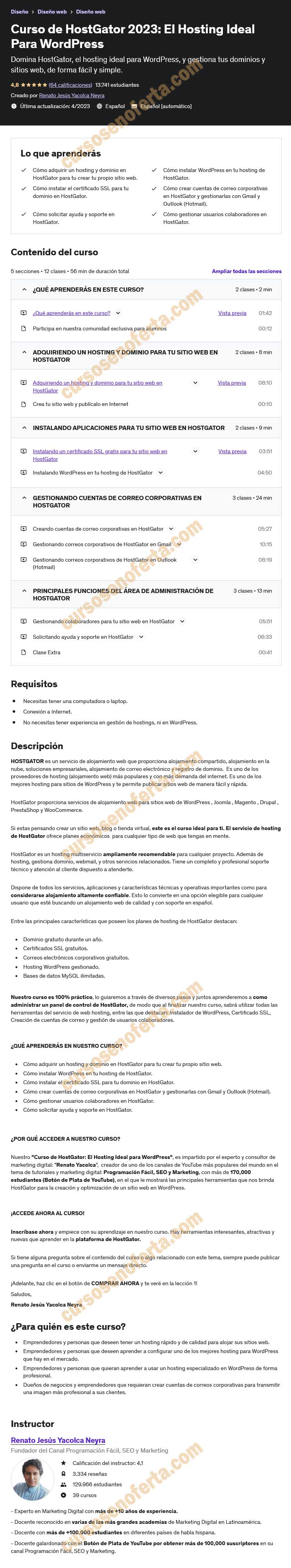 Curso de HostGator 2023 - El Hosting Ideal Para WordPress