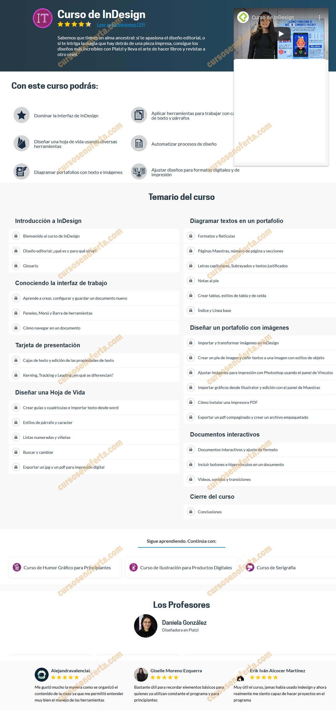 Curso de InDesign
