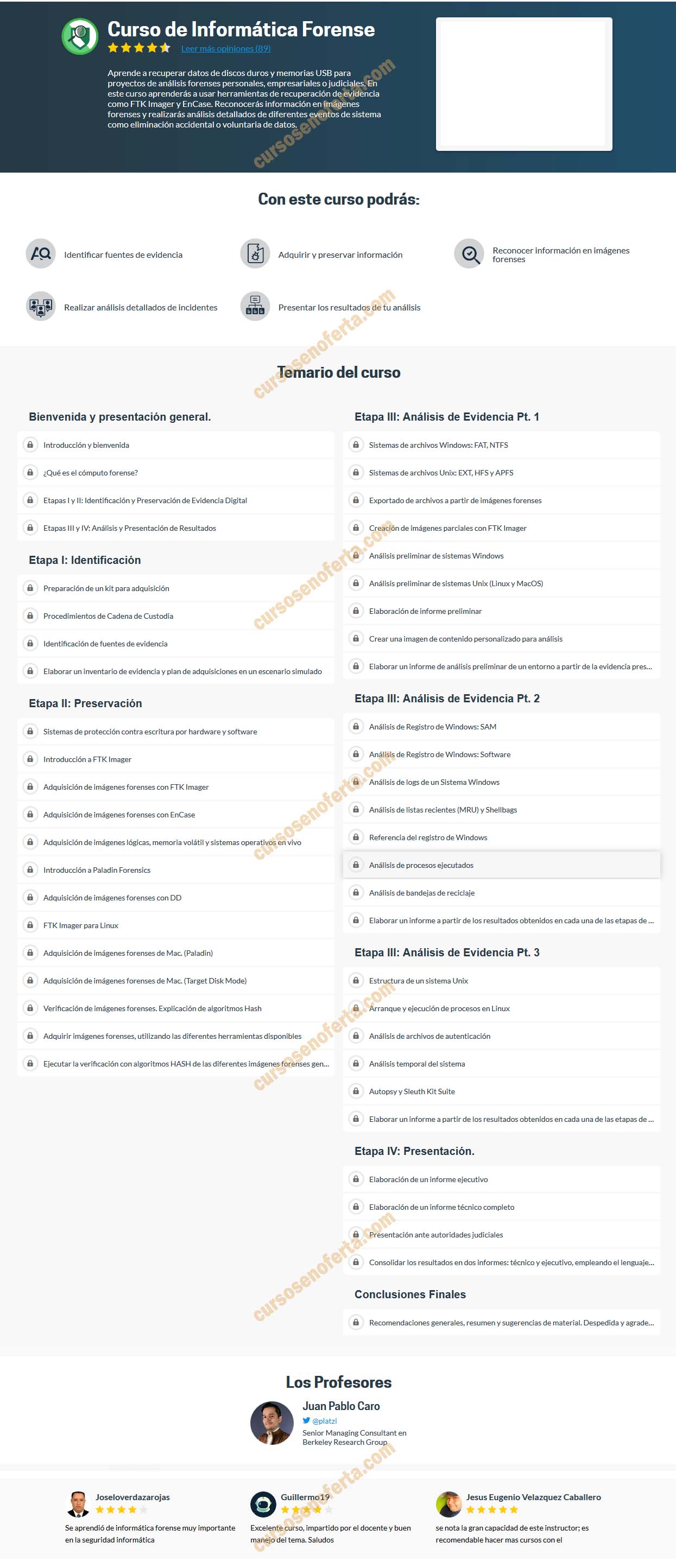 Curso de Informática Forense