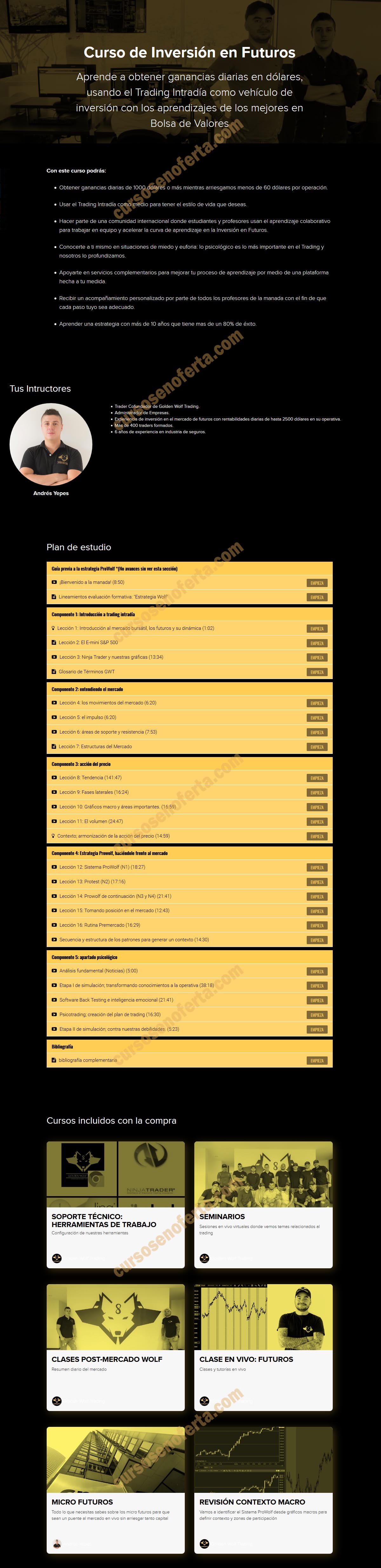 Curso de Inversión en Futuros