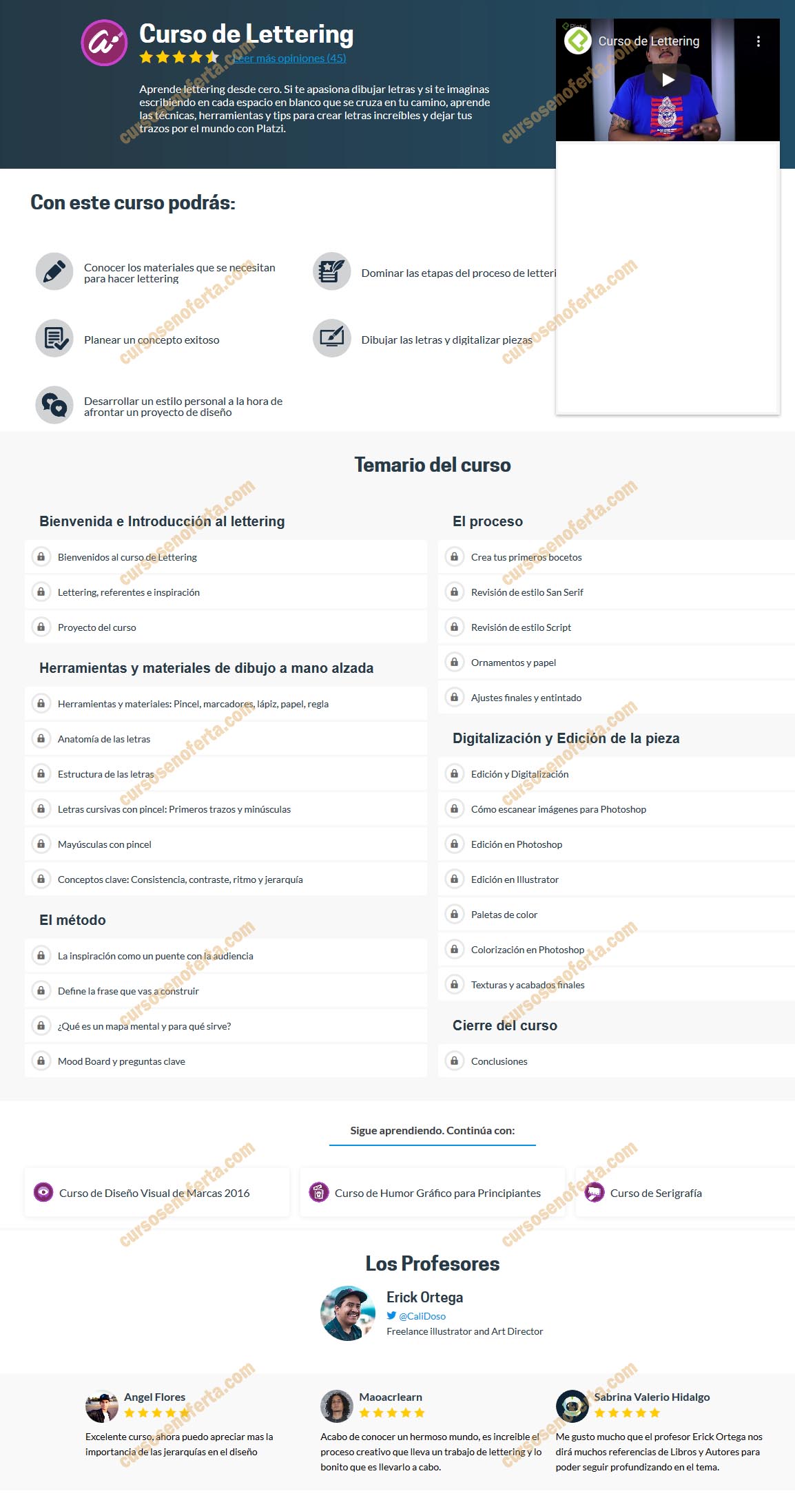 Curso de Lettering