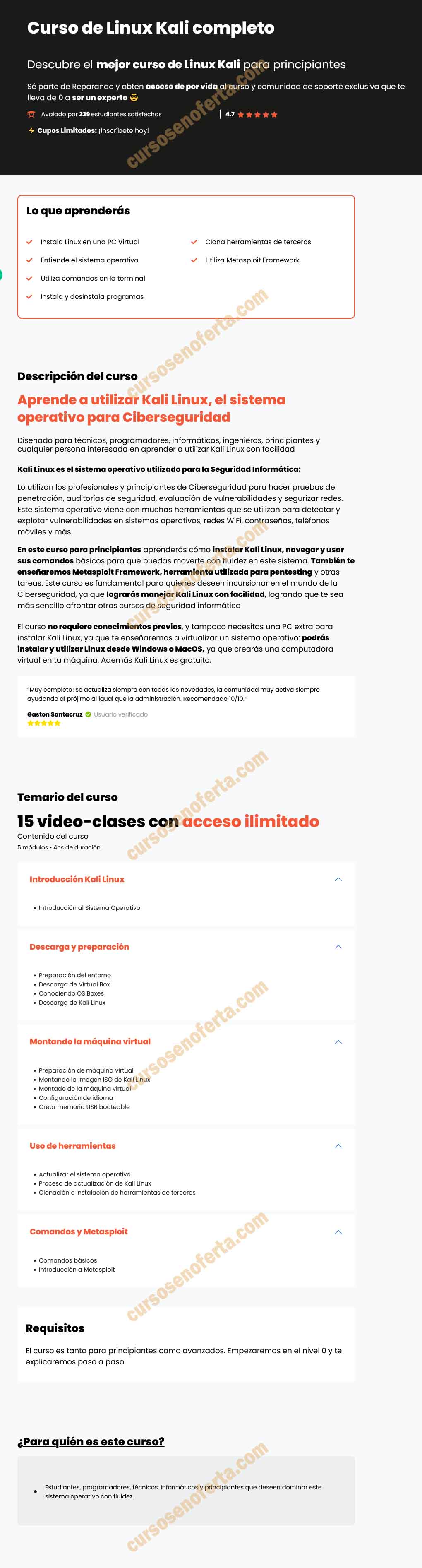 Curso de Linux Kali completo - Comunidad Reparando