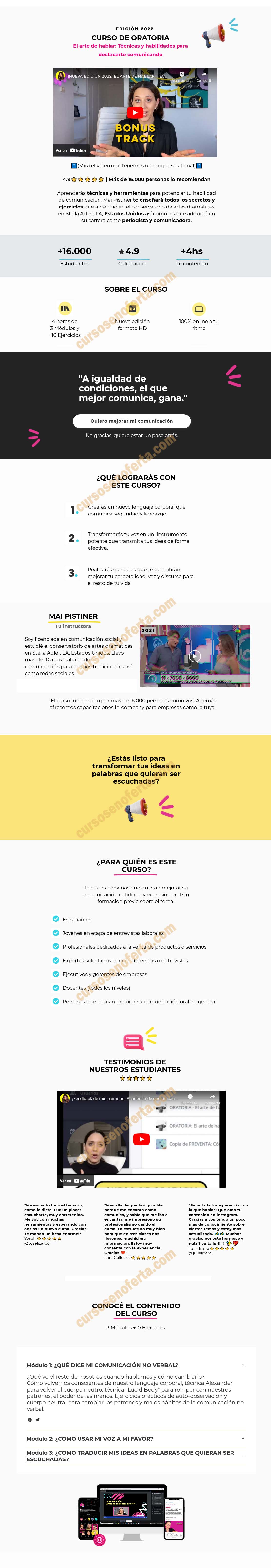 Curso de oratoria 2022 - Mai Pistiner