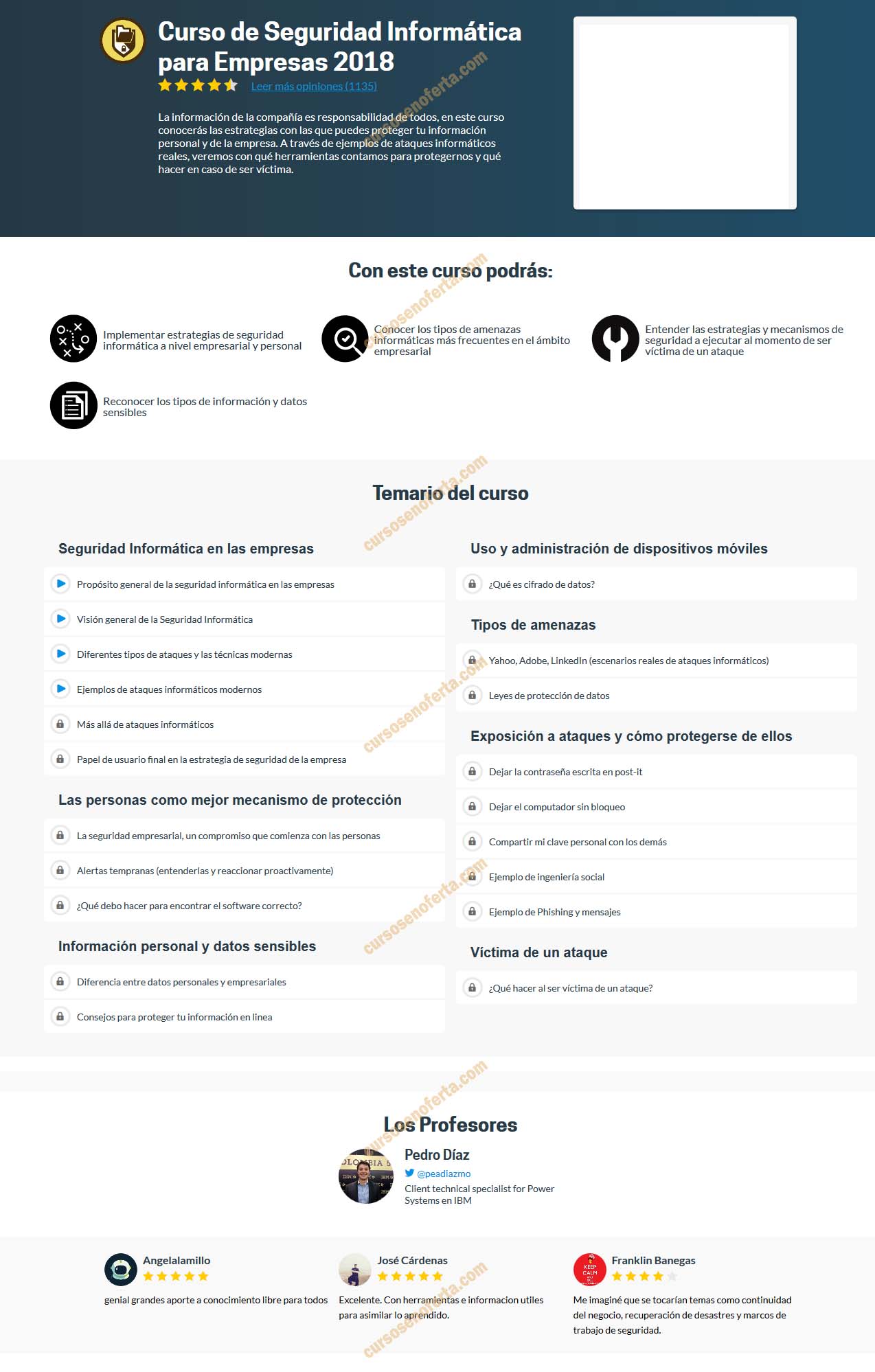 Curso de Seguridad Informática para Empresas 2018