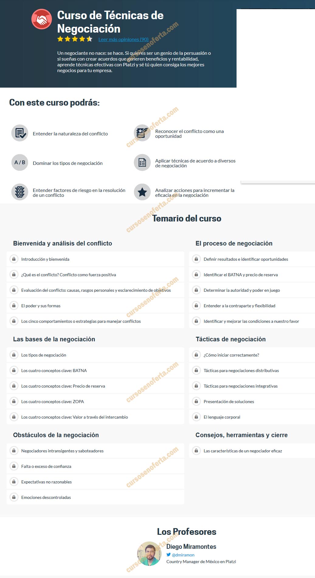 Curso de Técnicas de Negociación