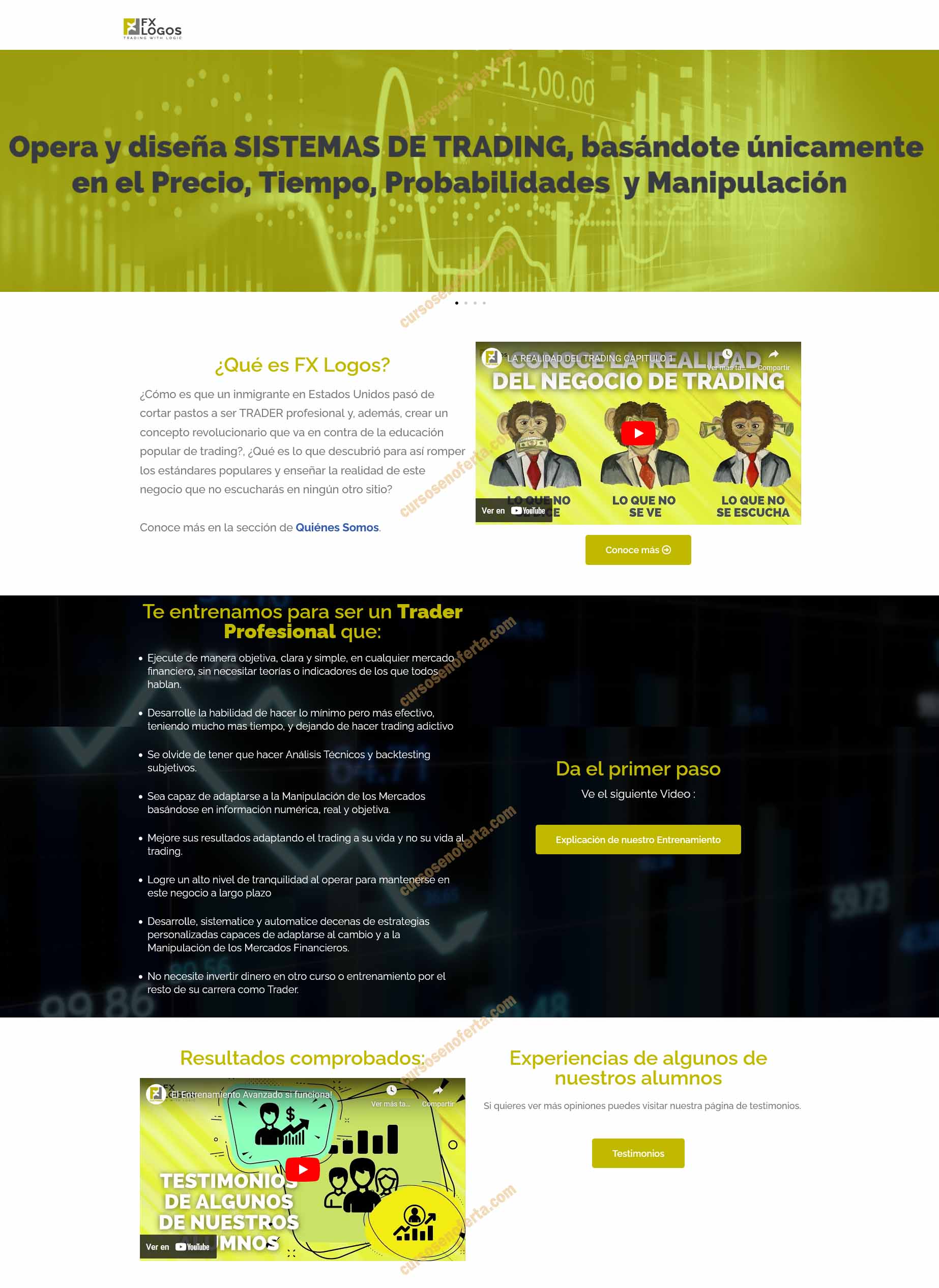 Curso de Trading FX Logos - luis morelos
