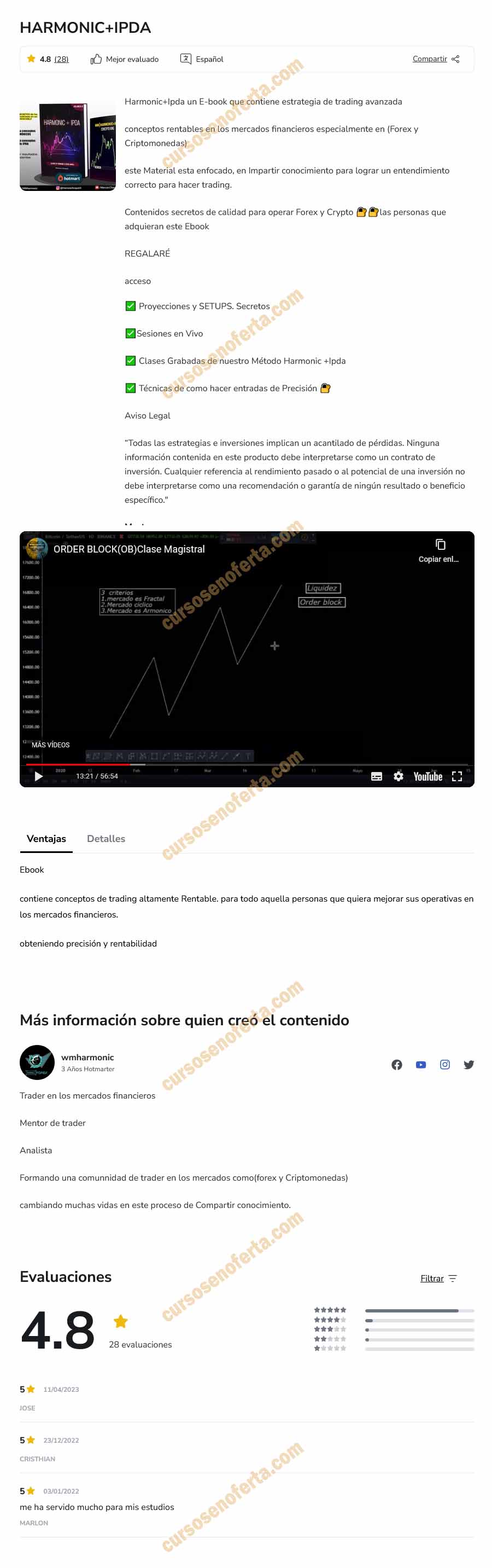 Curso de Trading Harmonic IPDA