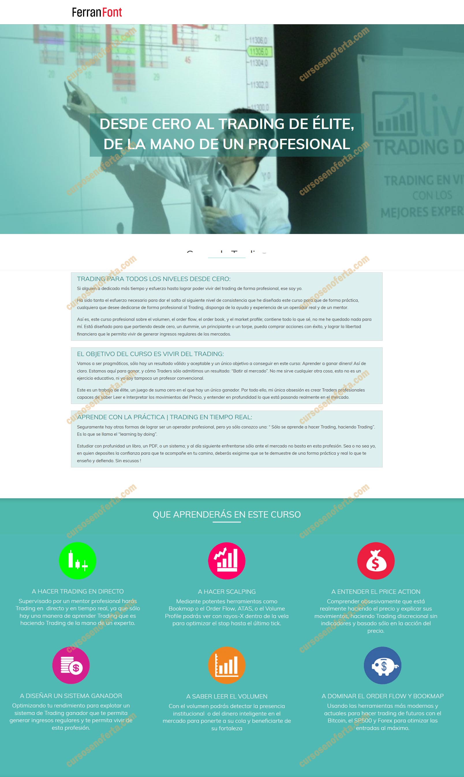 Curso de Trading Profesional de Ferran Font