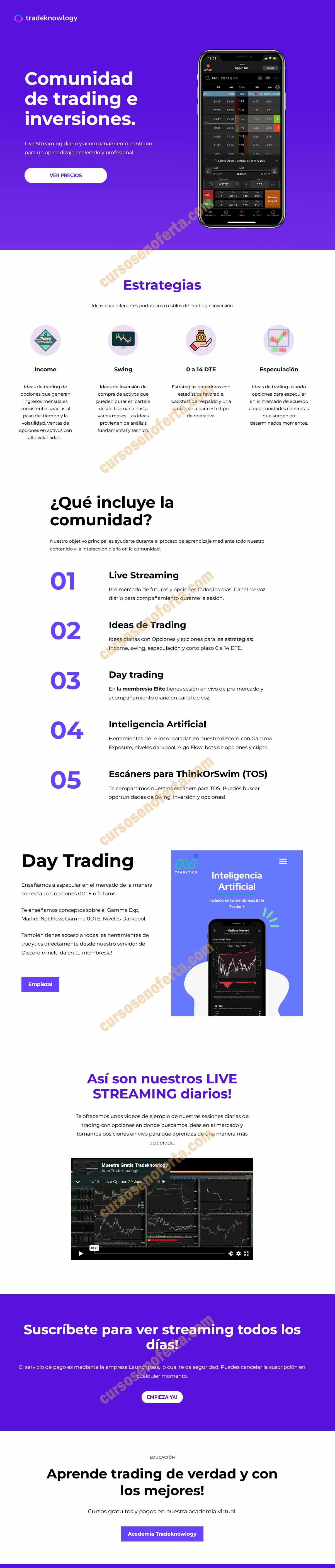 Curso de Trading TradeKnowlogy