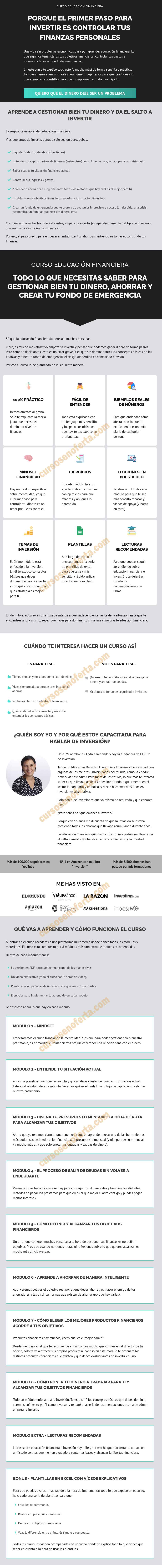 Curso Educación Financiera
